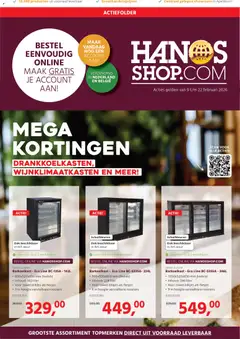 Voorbeeld van Shop folder van winkel Hanos geldig vanaf 09-02-2026