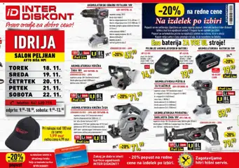 Predogled kataloga iz trgovine Inter Diskont veljaven od 18.11.2025