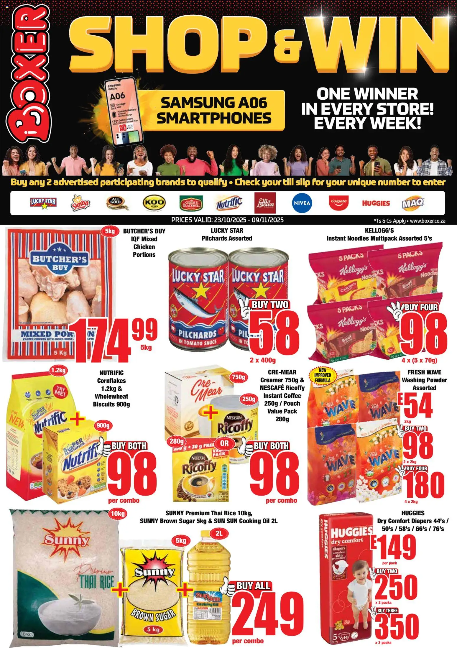 Boxer eSwatini - Specials from 23/10 - 09/11/2025 > Promotions