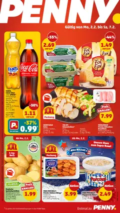 Vorschau von dem Prospekt des Geschäftes Penny, gültig ab dem 02.02.2026