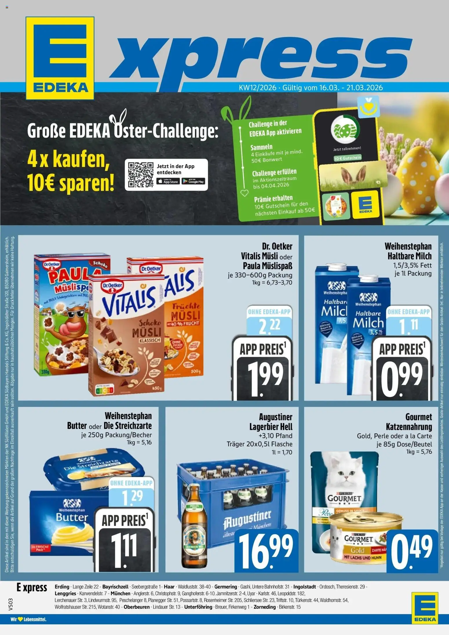 Vorschau von dem Prospekt des Geschäftes Edeka, gültig ab dem 16.03.2026