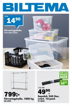 Förhandsgranska reklamblad Aktuella reklamblad Biltema från butik Biltema gäller från 01/01/2026