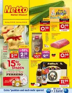 Vorschau von dem Prospekt des Geschäftes Netto Marken-Discount, gültig ab dem 23.03.2026