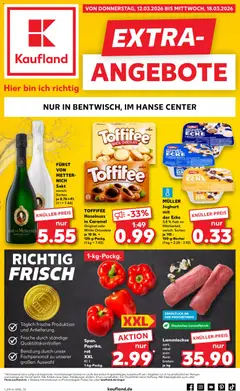 Vorschau von dem Prospekt des Geschäftes Kaufland, gültig ab dem 12.03.2026