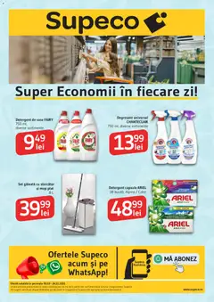 Previzualizarea de cataloage: Supeco Catalog - Curăţenie valabil de la 30.10.2025