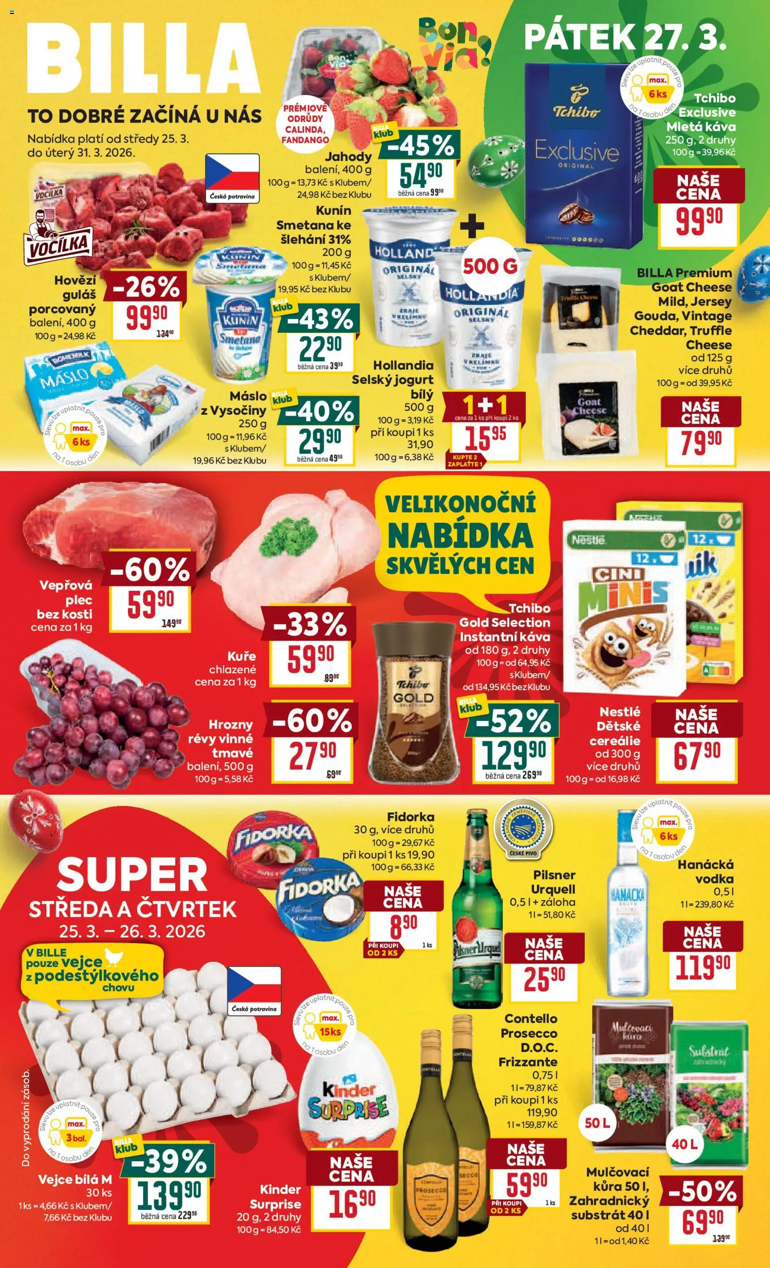 Náhled nabídky: Billa Billa Velký leták platný od 25.03.2026