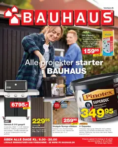 Eksempel på tilbudsavis Tilbudsavis fra butik Bauhaus gyldig fra 18/07/2025