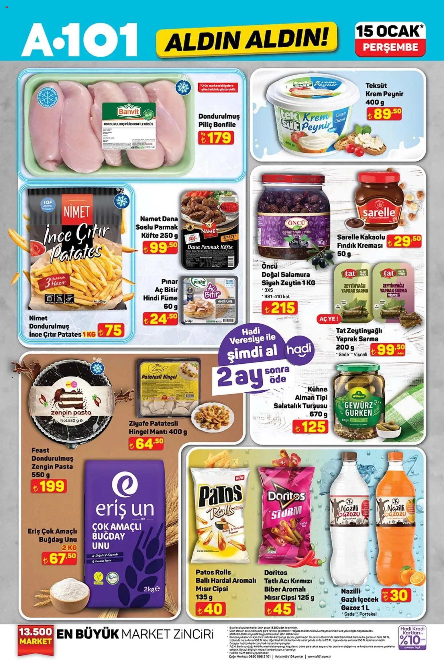 A101 Katalog Aldın Aldın 15.01.2026 - Broşürünün önizlemesi