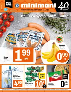 Kaupan Minimani Tarjoukset esikatselu, voimassa 07/01/2026