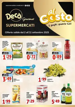 Anteprima dell'opuscolo Volantino Gourmet - Roma dal negozio Decò valido da 02/09/2025
