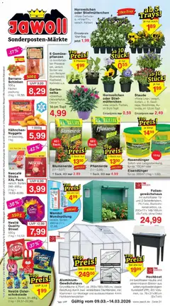 Vorschau von dem Prospekt des Geschäftes Jawoll, gültig ab dem 09.03.2026