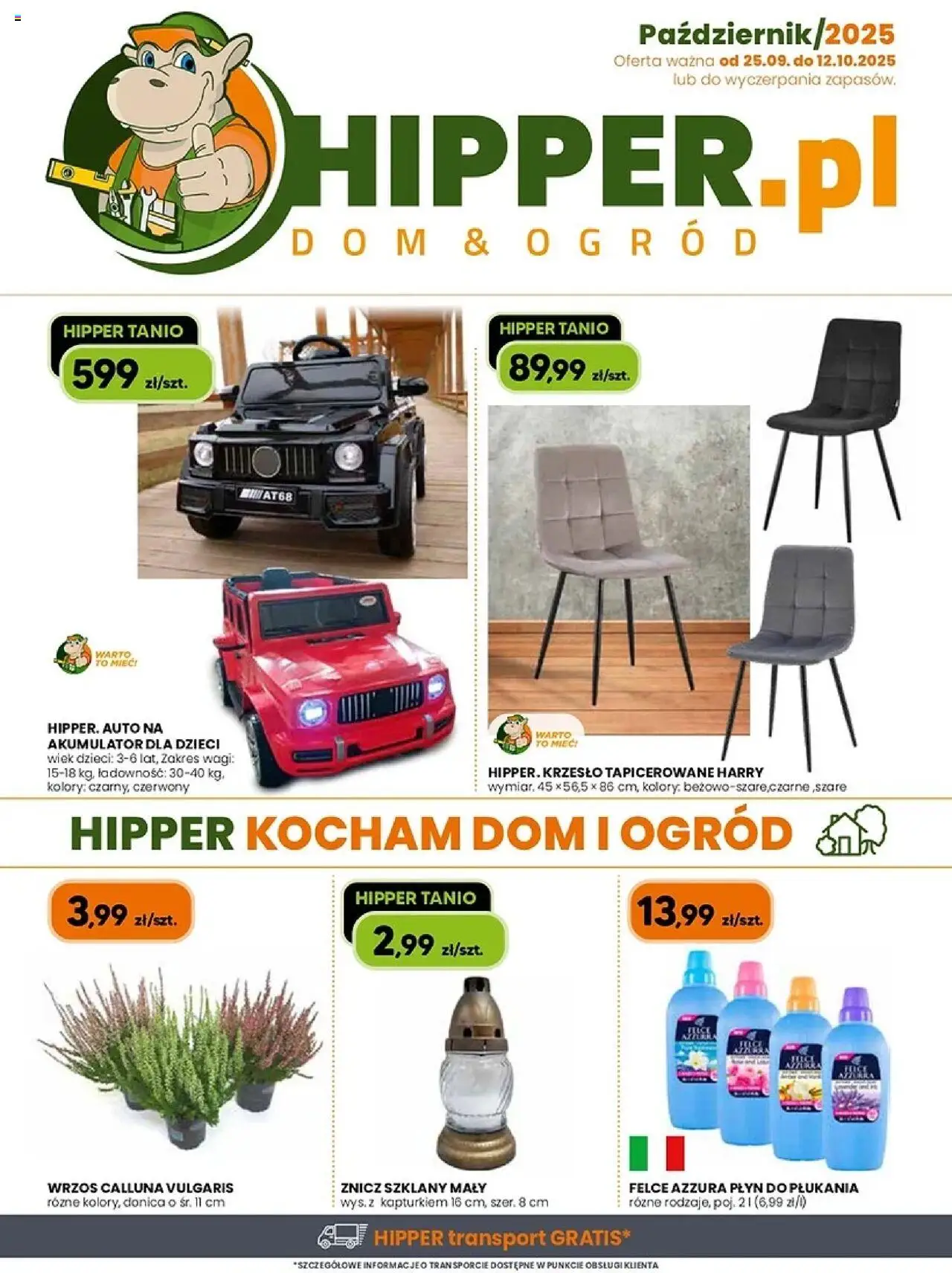 Hipper Gazetka od 25.09.2025 - Nowa Gazetka - Numer strony 1