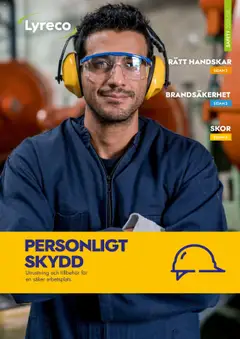 Förhandsgranska reklamblad Skydd och säkerhet från butik Lyreco gäller från 14/10/2023
