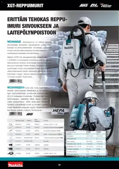 Kaupan Makita Tarjoukset esikatselu, voimassa 01/12/2025 | Sivu: 22