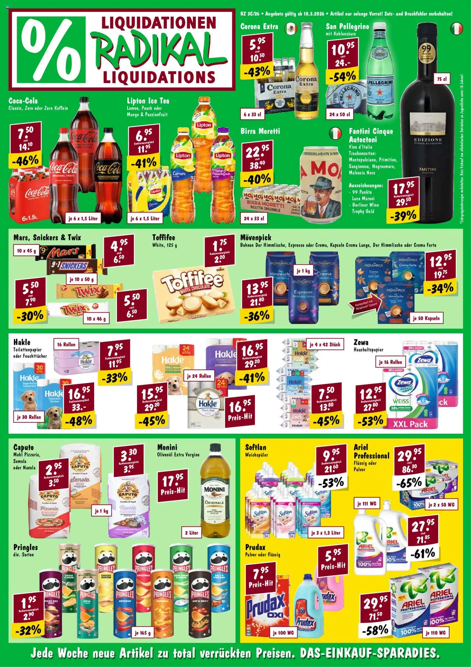 Vorschau des Merkblatts Radikal aktionen vom Shop Radikal gültig von 18.03.2026 bis 24.03.2026