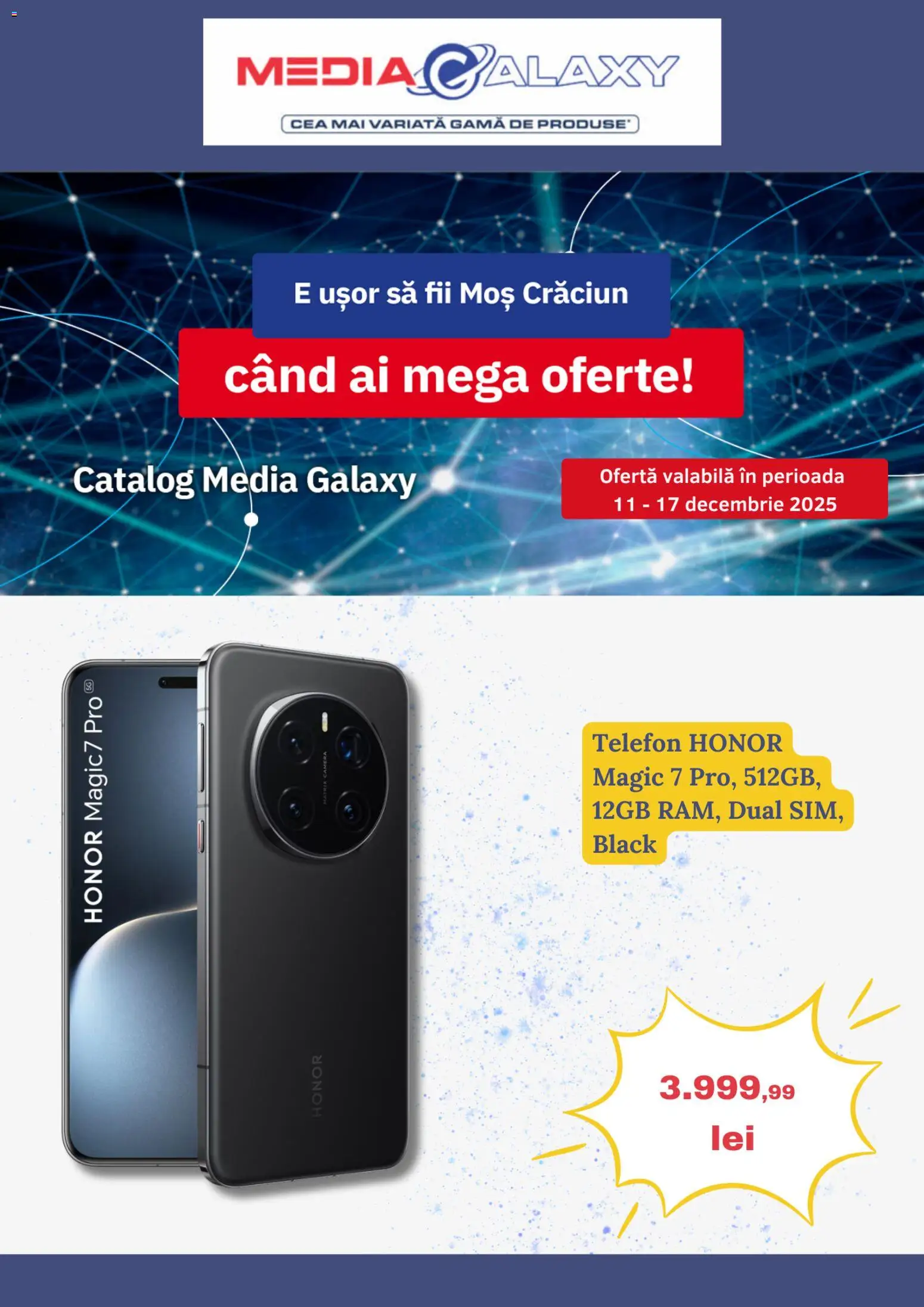 Previzualizarea de cataloage: Media Galaxy Catalog nou valabil de la 11.12.2025