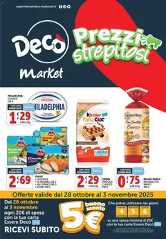 Anteprima dell'opuscolo Volantino Market - Carosino dal negozio Decò valido da 28/10/2025