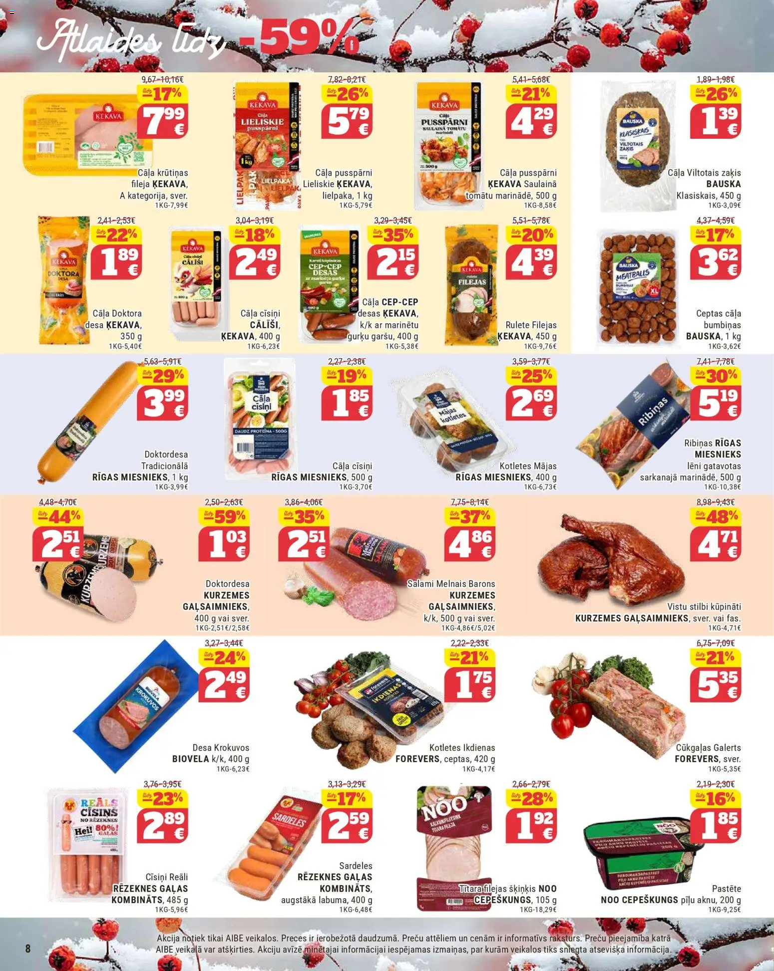 Skatīt Aibe akciju bukletu, derīgs no 2026.01.06