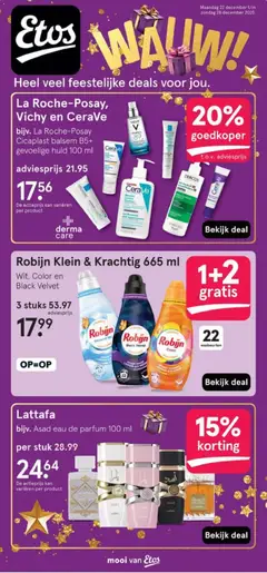 Voorbeeld van Folder van winkel Etos geldig vanaf 22-12-2025