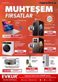 Evkur Muhteşem Fırsatlar 03.10.2025 - Broşürünün önizlemesi