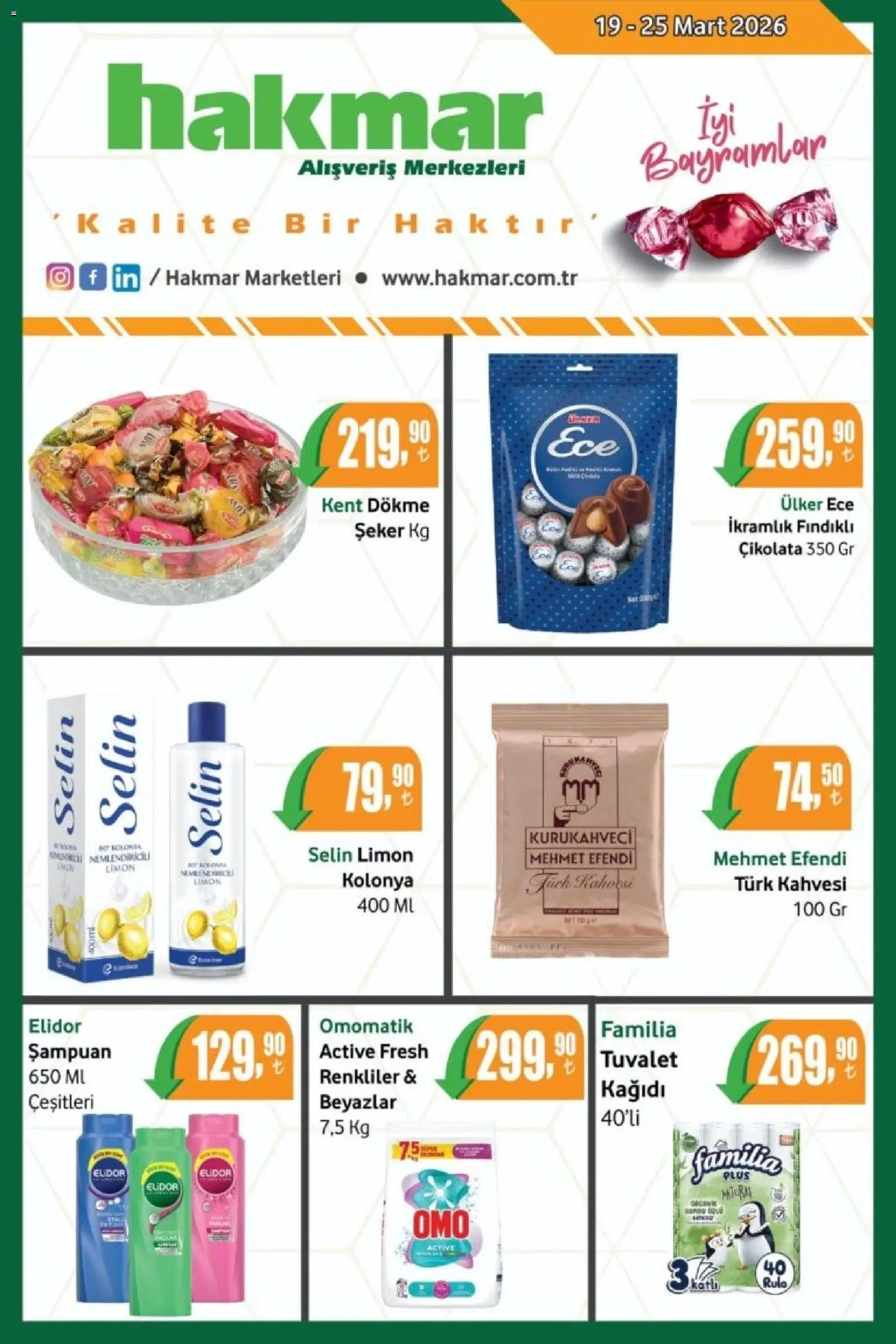 Hakmar Hakmar İndirim 19.03.2026 - Broşürünün önizlemesi