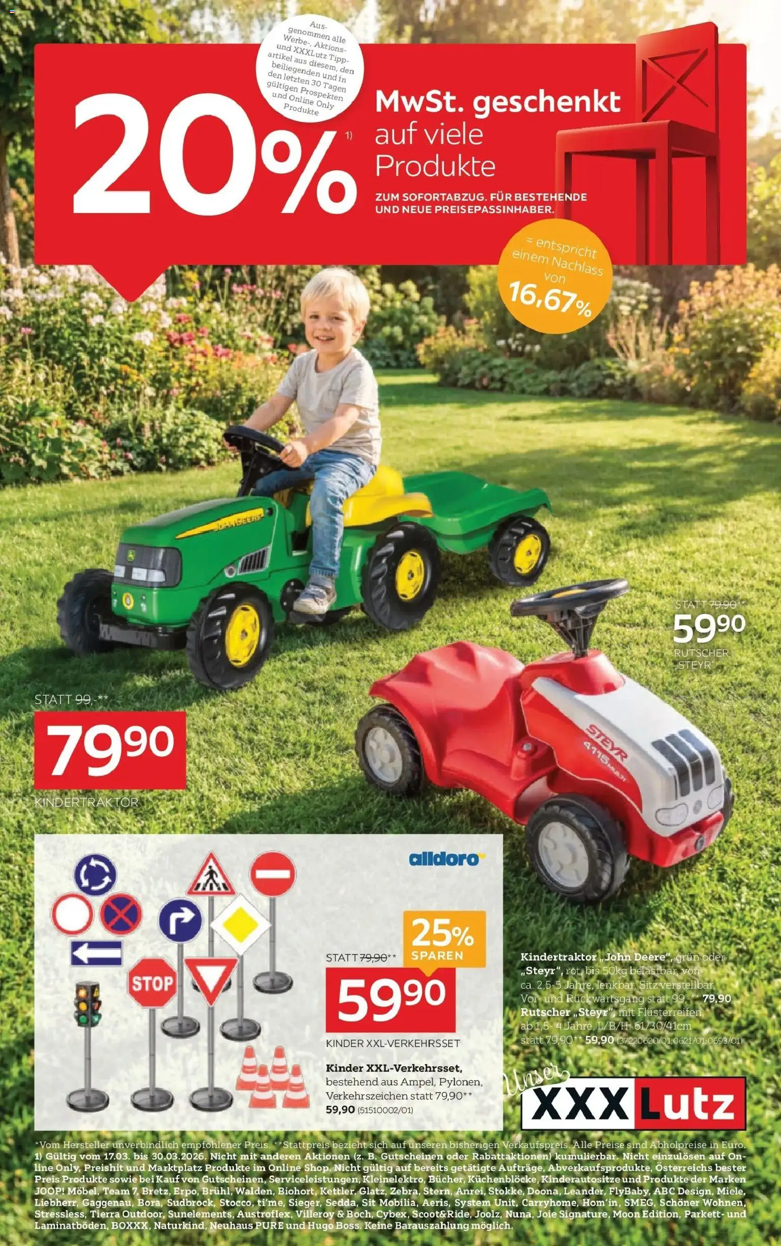 Vorschau der Angebote: XXXLutz XXXLutz Baby gültig ab 17.03.2026