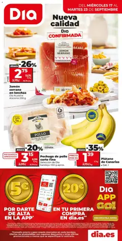 Vista previa del folleto de la tienda Dia válido desde el 17/09/2025 