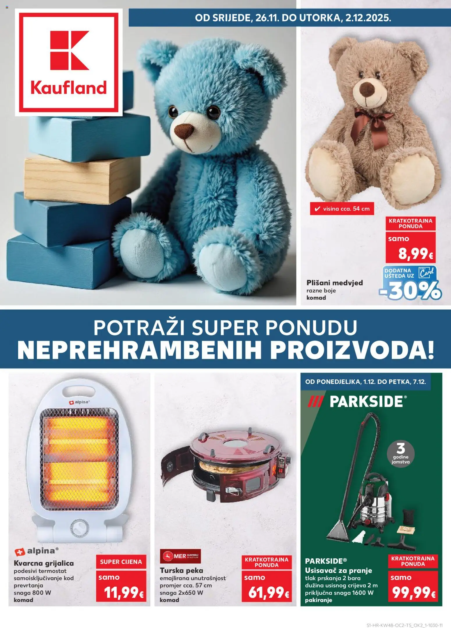 Pregled letka Slavonski Brod trgovine Kaufland vrijedi od 26.11.2025