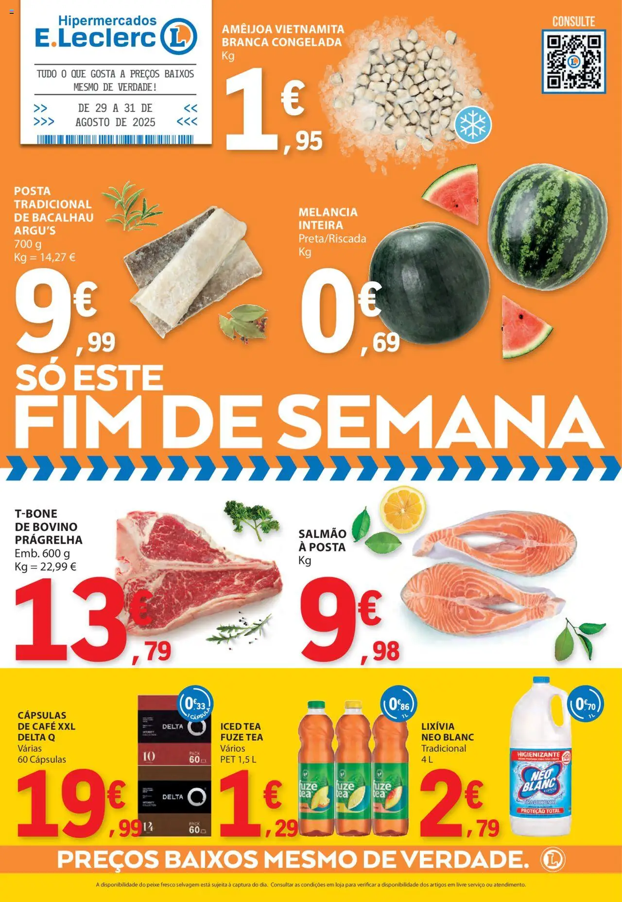 E.Leclerc Folheto de 29/08/2025 - catálogo esta semana - página 1