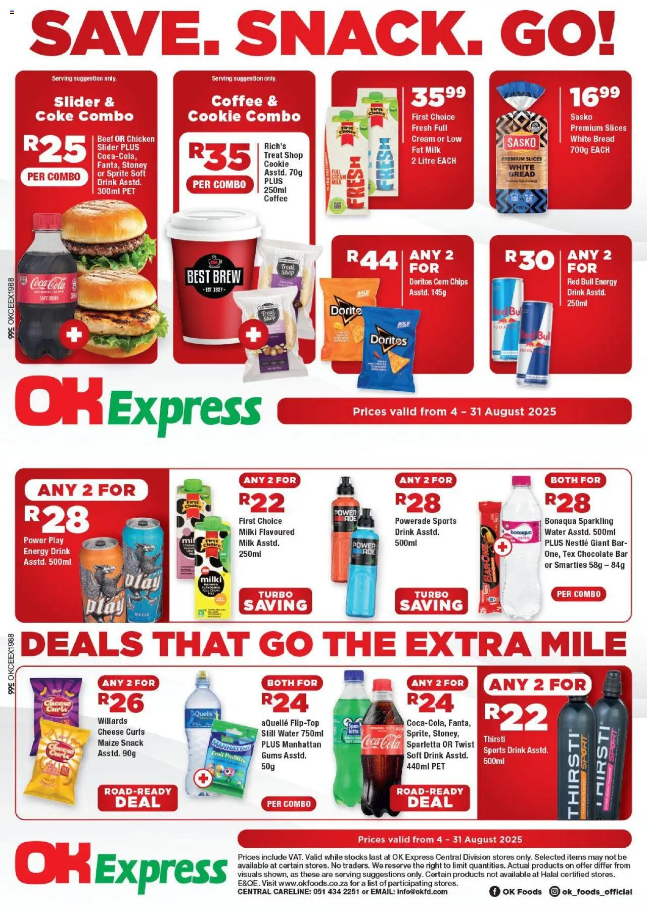 OK Foods Northen Cape - OK Express from 04/08 - 31/08/2025 > Promotions