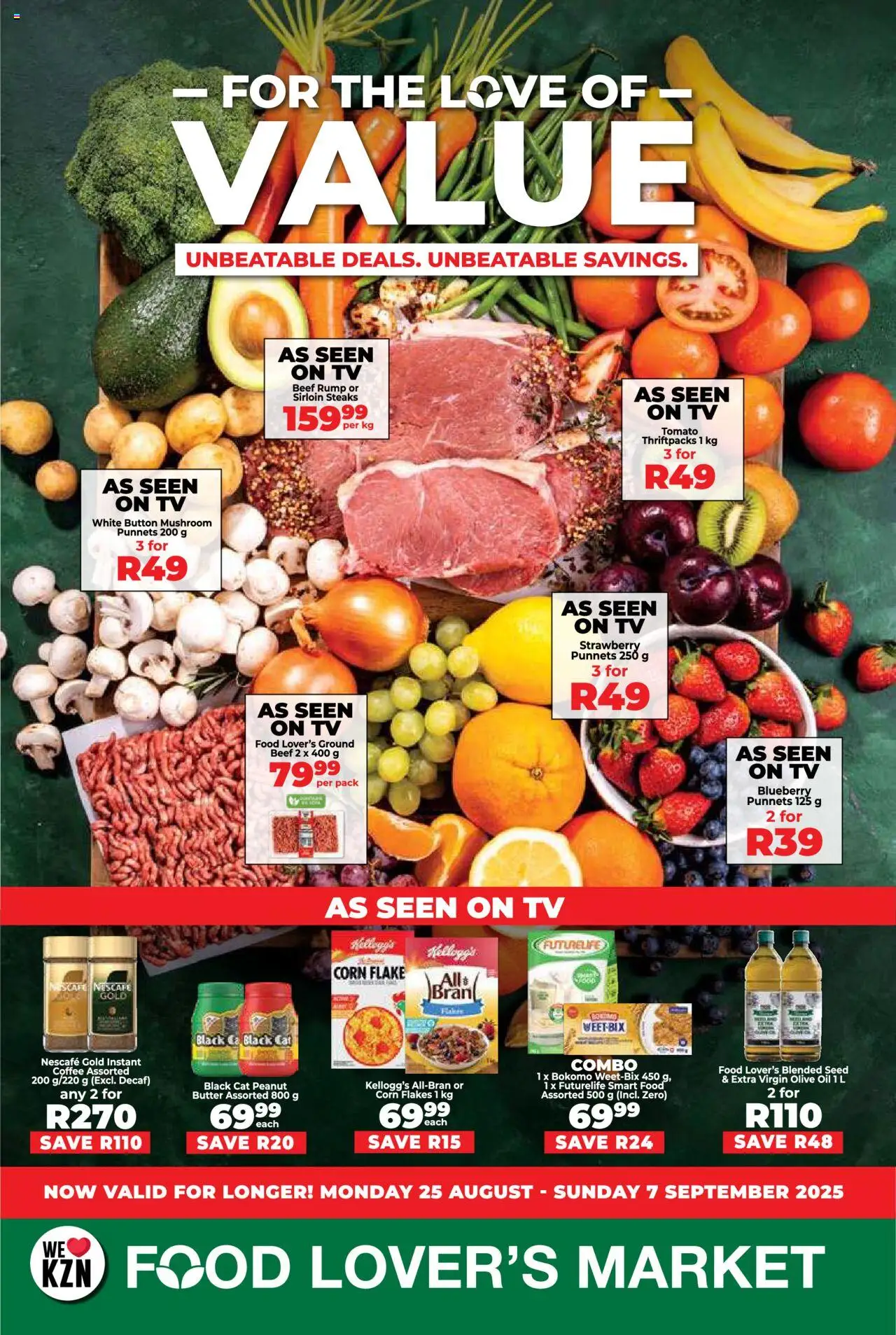 Food Lover's Market Inland Provinces - Weekly Specials from 25/08 - 07/09/2025 > Promotions