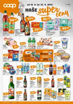 Náhled nabídky: Coop Leták - Coop Super cena platný od 10.09.2025