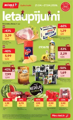 Skatīt Rimi akciju bukletu, derīgs no 21.04.2026.