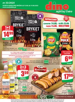 Pogląd gazetki "Gazetka" ze sklepu Dino ważnej od 13.08.2025