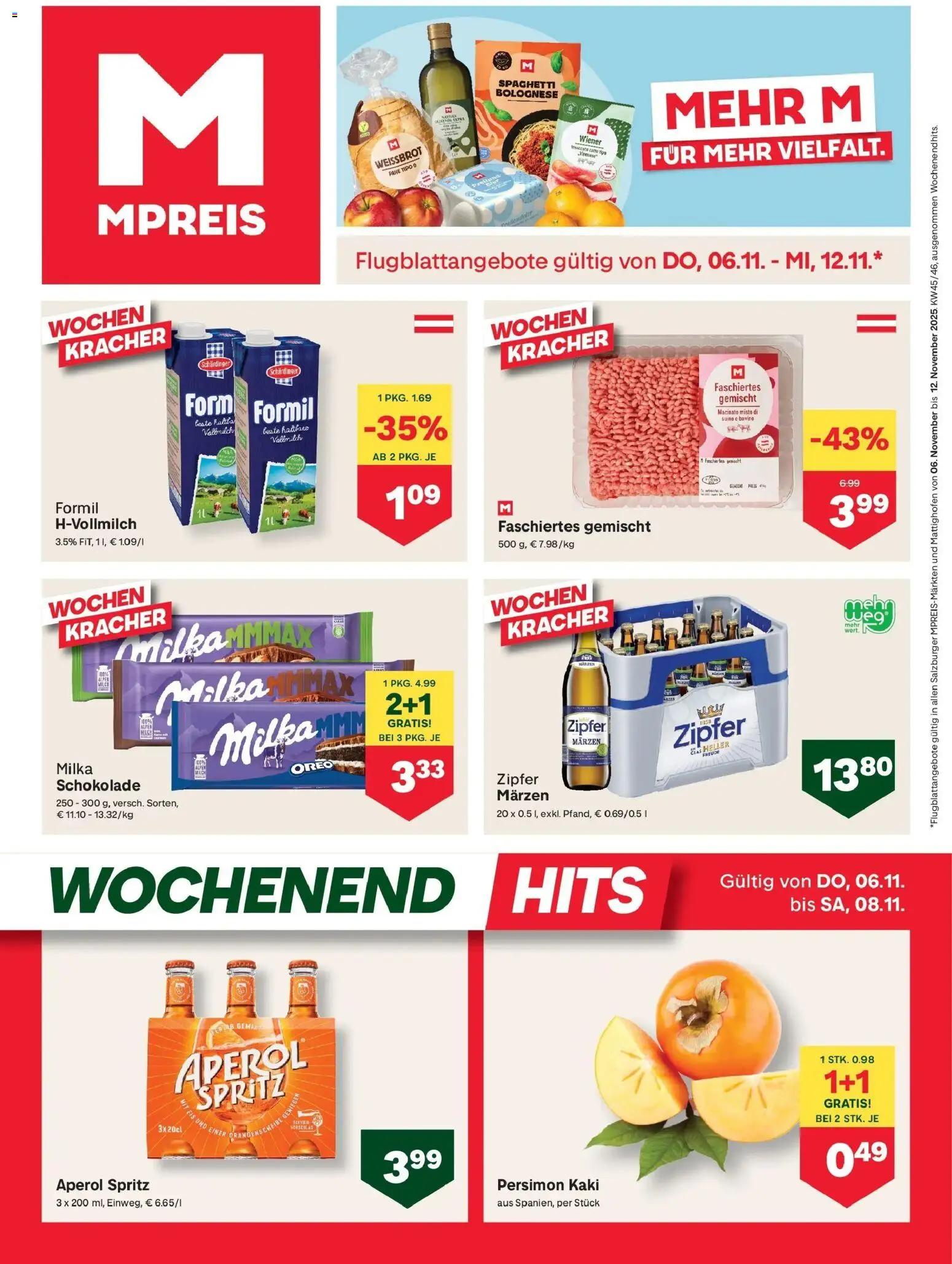 Vorschau der Angebote: MPREIS Altenmarkt gültig ab 06.11.2025