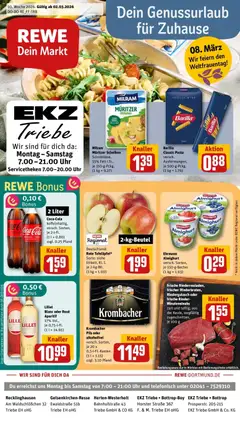Vorschau von dem Prospekt des Geschäftes Rewe, gültig ab dem 01.03.2026