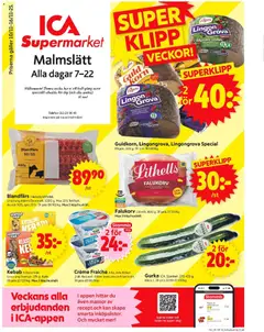 Förhandsgranska reklamblad Linköping från butik ICA Supermarket gäller från 10/11/2025