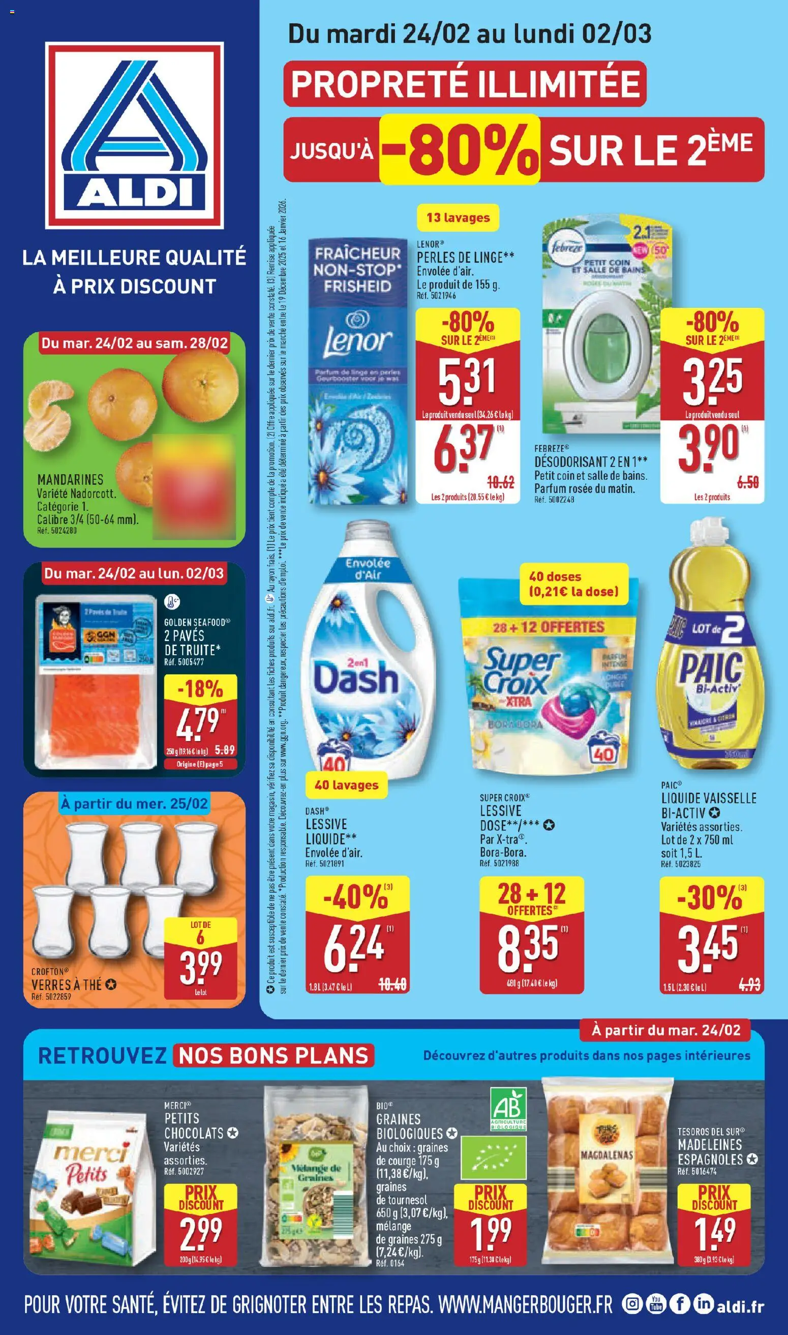 Prévisualisation de Catalogue de la semaine 9 du magasin Aldi formulaire valide 24/02/2026