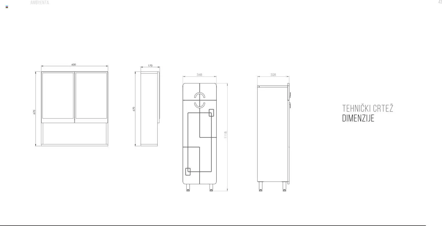 Pregled letka Katalog Kupaonski namještaj trgovine AMBYENTA vrijedi od 2025.10.01