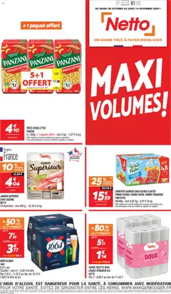 Prévisualisation de Catalogue du magasin Netto formulaire valide 28/10/2025