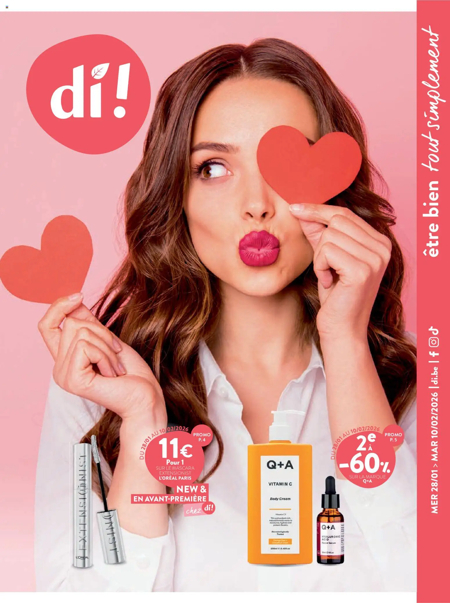 Voorbeeld van Publicité van winkel Di geldig vanaf 28/01/2026