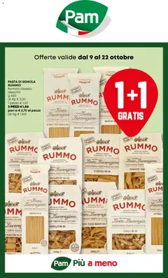 Anteprima dell'opuscolo Attuale volantino dal negozio PAM valido da 09/10/2025