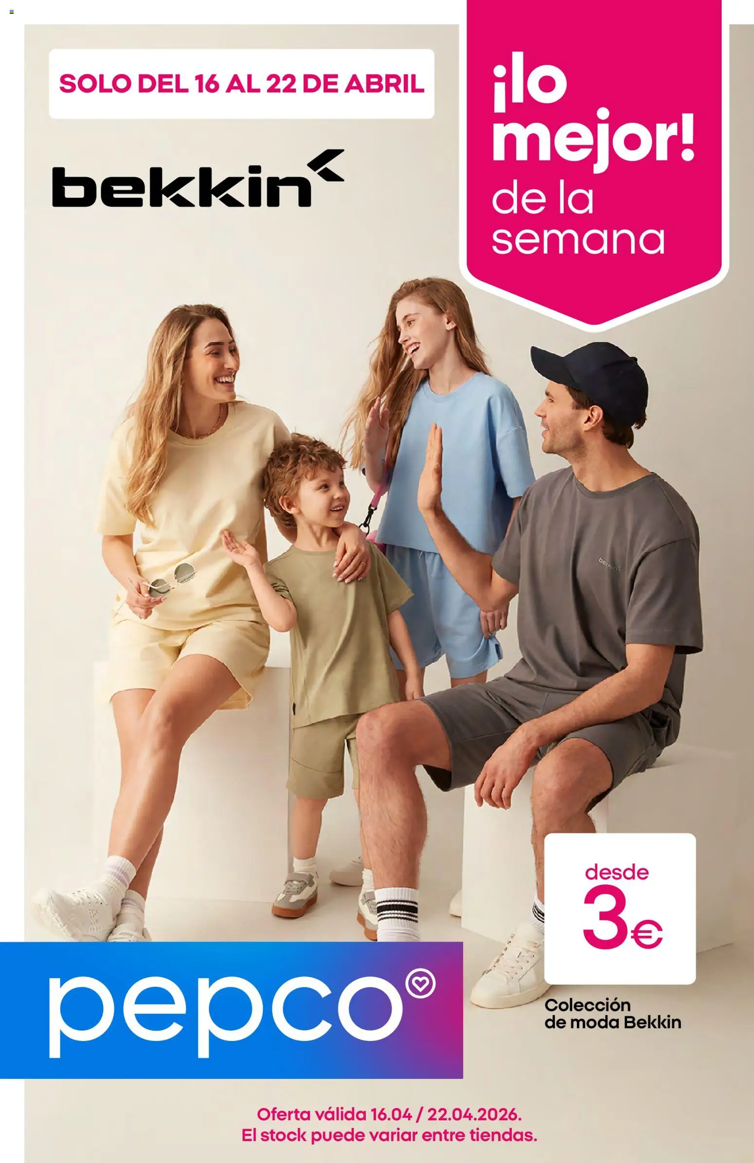 Vista previa del folleto de la tienda Pepco válido desde el 16/04/2026 