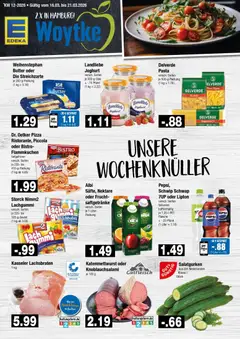 Vorschau von dem Prospekt des Geschäftes Edeka, gültig ab dem 16.03.2026