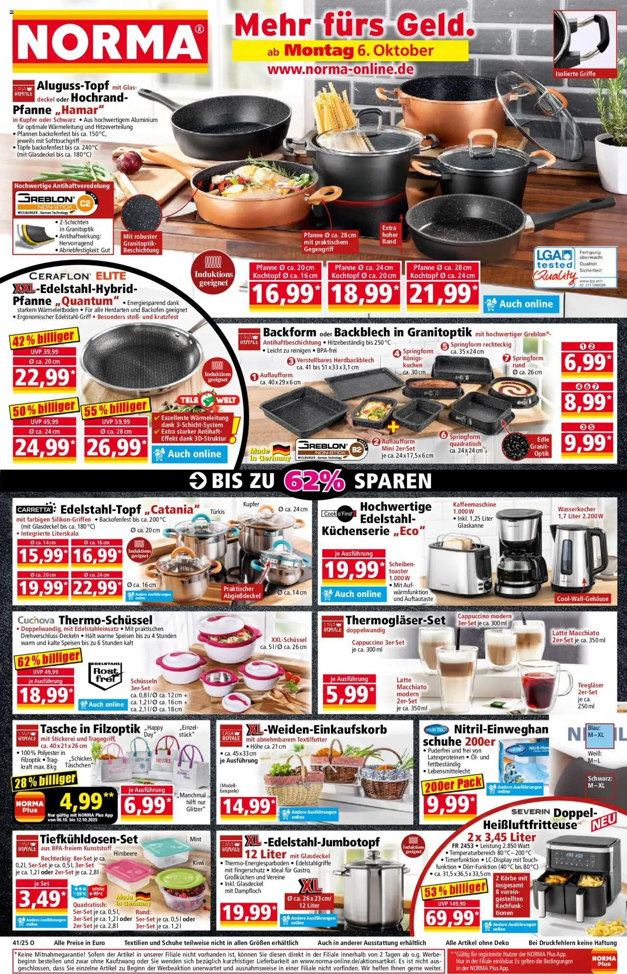 NORMA Prospekt ab 06.10.2025 > Prospekt + nächste Woche