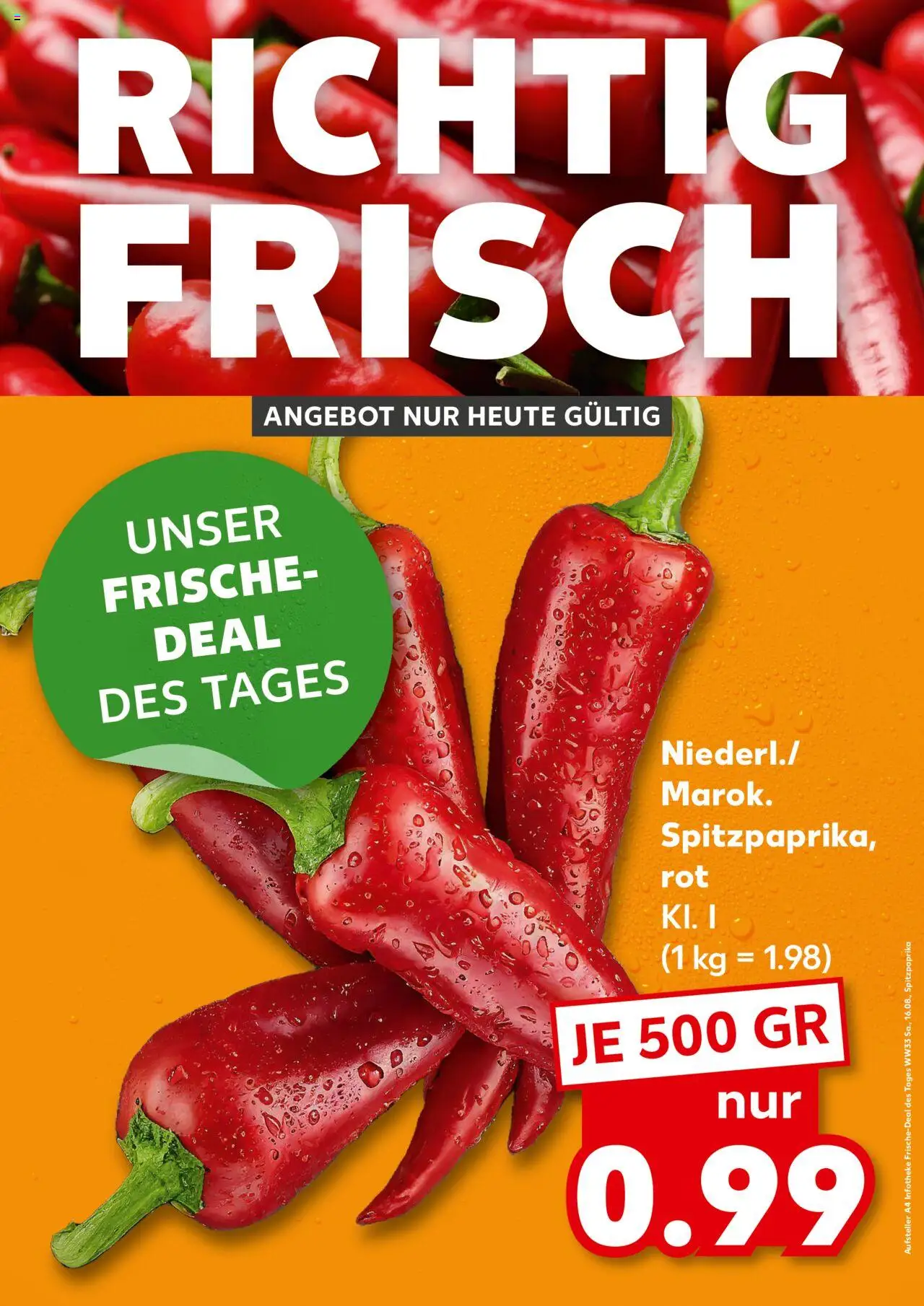 Kaufland DE shop DE Folder Rostock geldig vanaf 16-08-2025 - Paginanummer 1
