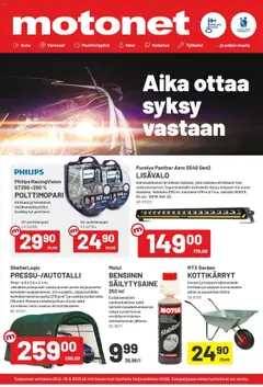 Kaupan Motonet Tarjoukset esikatselu, voimassa 20/08/2025