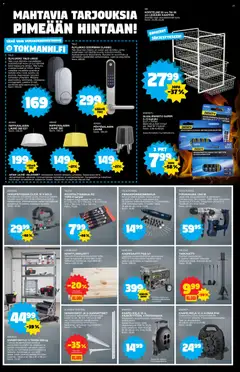 Kaupan Tokmanni Black Friday esikatselu, voimassa 24/11/2025 | Sivu: 21