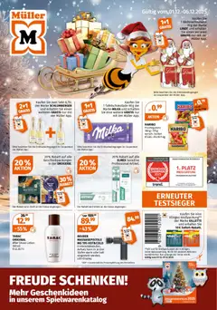Vorschau der Angebote: Müller Flugblatt gültig ab 01.12.2025