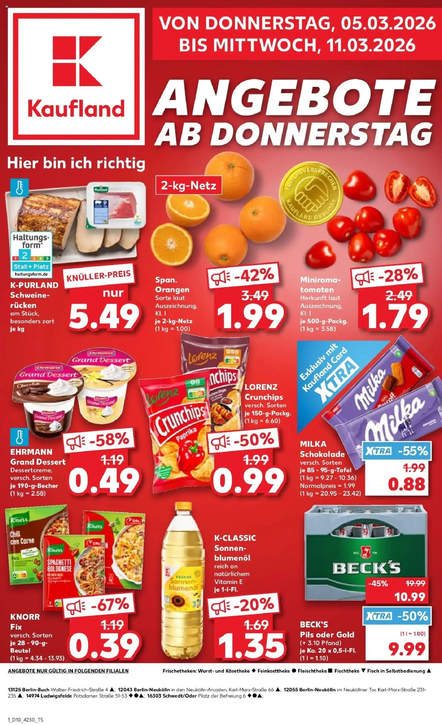 Vorschau von dem Prospekt des Geschäftes Kaufland, gültig ab dem 05.03.2026